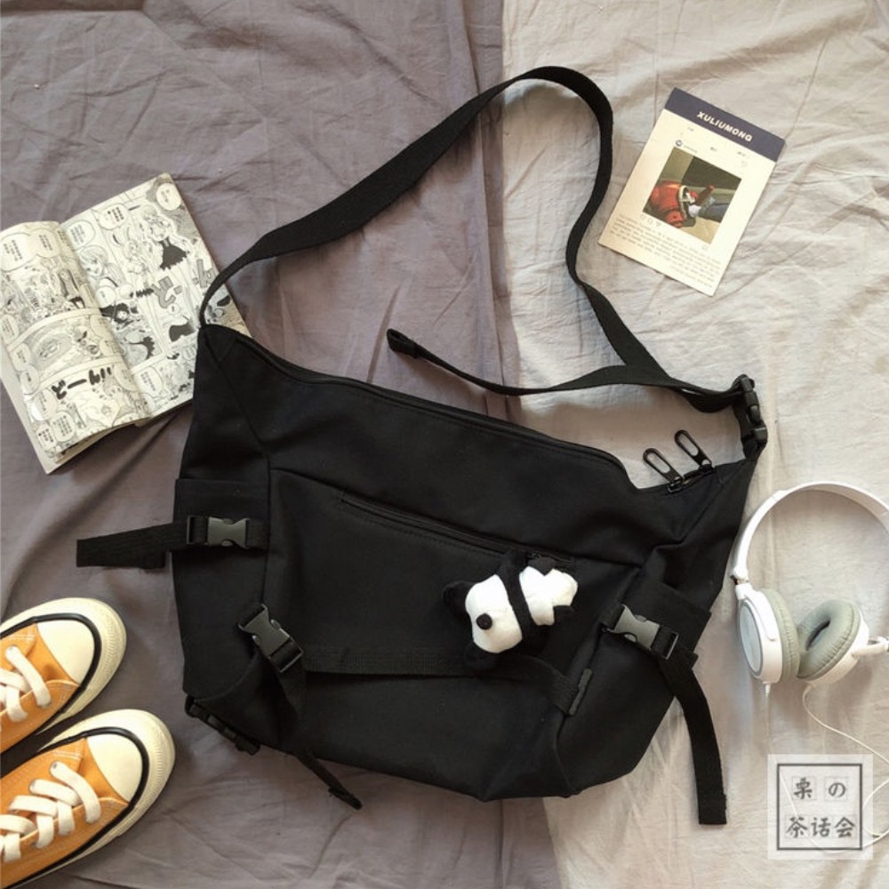 Túi Đeo Chéo Canvas Cỡ Lớn Thời Trang Hàn Quốc Học Sinh Sinh Viên - Hàng mới về | BigBuy360 - bigbuy360.vn
