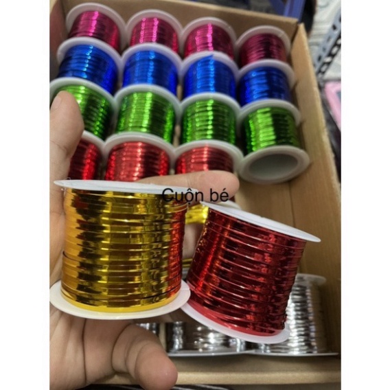 Cuộn kẽm mềm buộc nơ, buộc quà- phụ kiện làm hoa,làm đồ hanmade - phụ kiện làm hoa, handmade