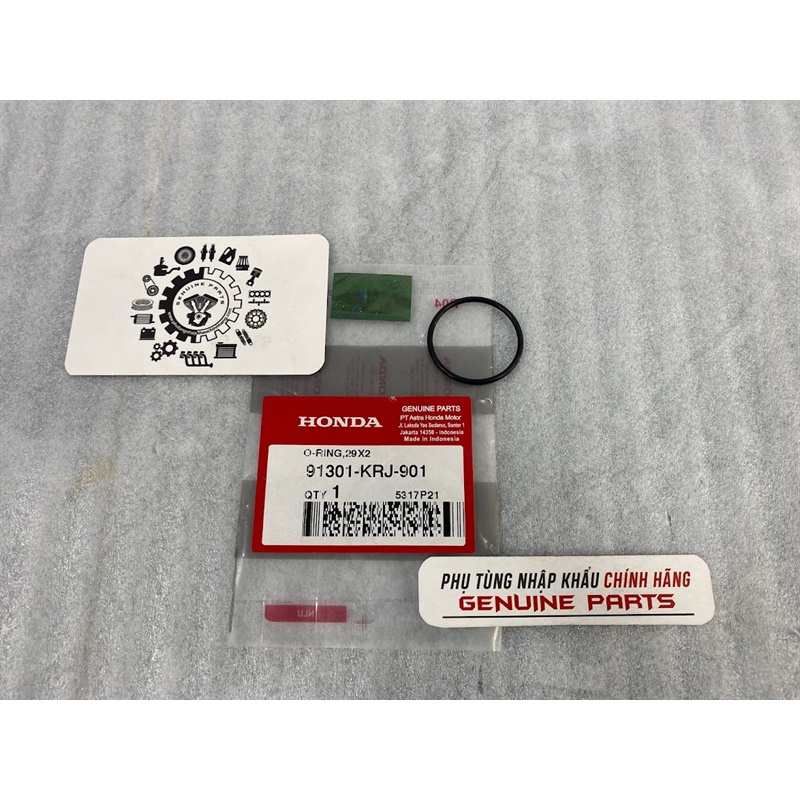 Phíp co xăng Vario Click 150, PCX 150, ADV 150 chính hãng Honda Indo, Ron co xăng 17119-KZY-700 / 91301KRJ901