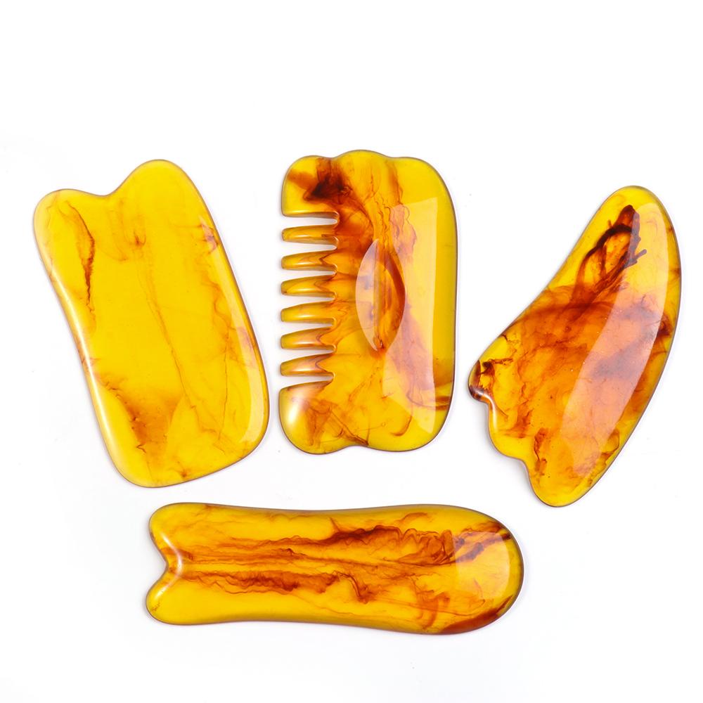 Set 7 Dụng Cụ Mát Xa Cơ Thể Bằng Nhựa Resin Tự Nhiên