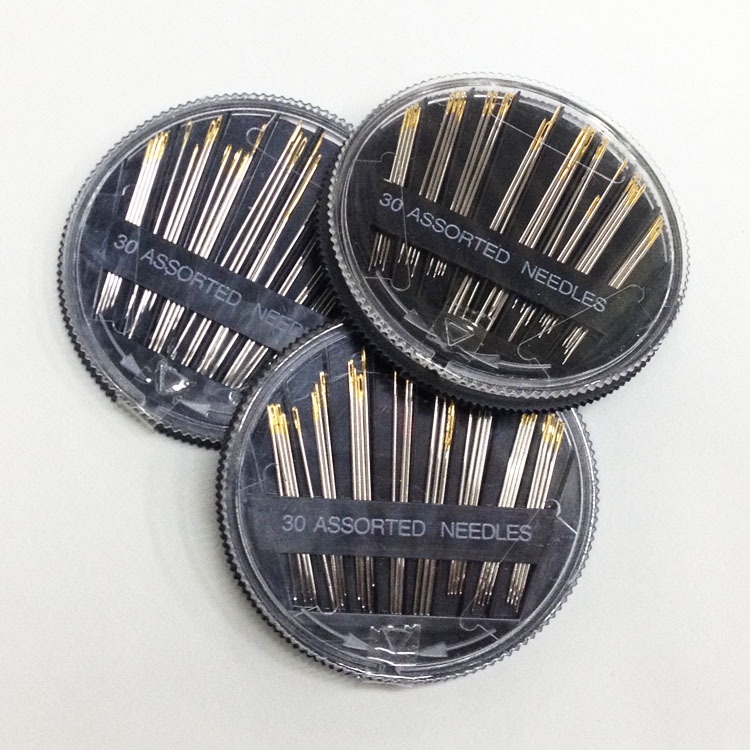 30 cái / lốc Nguồn cung cấp và Phụ kiện may Máy may Kim Dệt kim Thêu Kim Công cụ may Tự chỉ kim