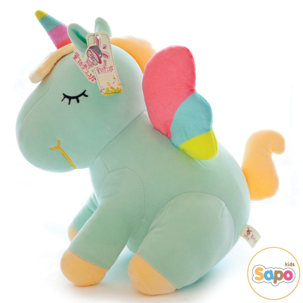 Thú Bông Kỳ Lân Ngộ Nghĩnh Ngựa Pony 1 Sừng