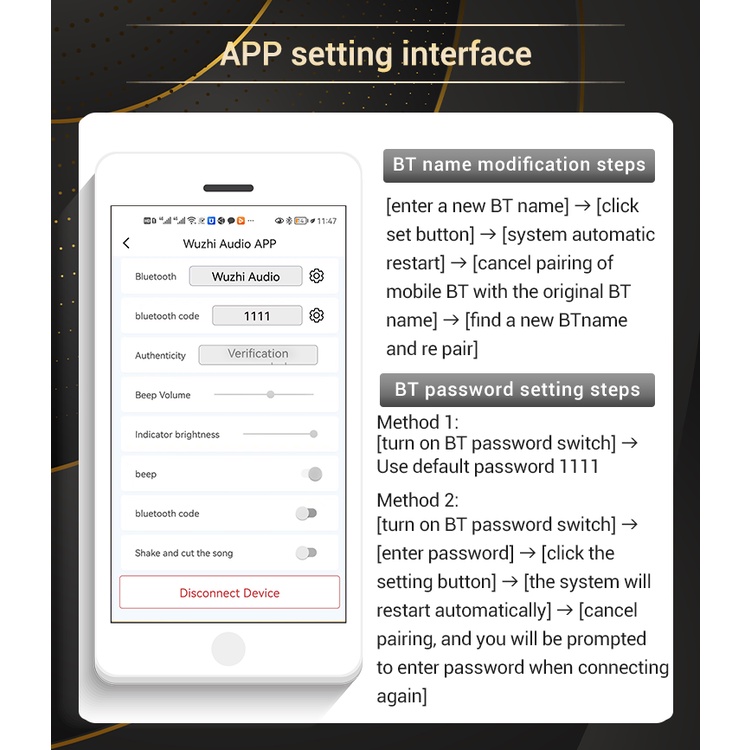 Mô Đun Khuếch Đại Âm Thanh Bluetooth TPA3118 30W+30W ZK-F302