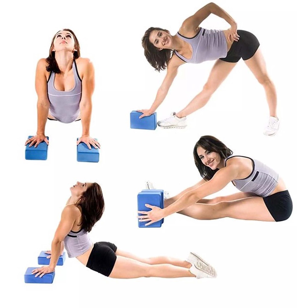 Gạch Tập Yoga 300g, 200g In Hoa Mandala ANFIT Xốp Cao Cấp Hỗ Trợ Tập Yoga Tại Nhà