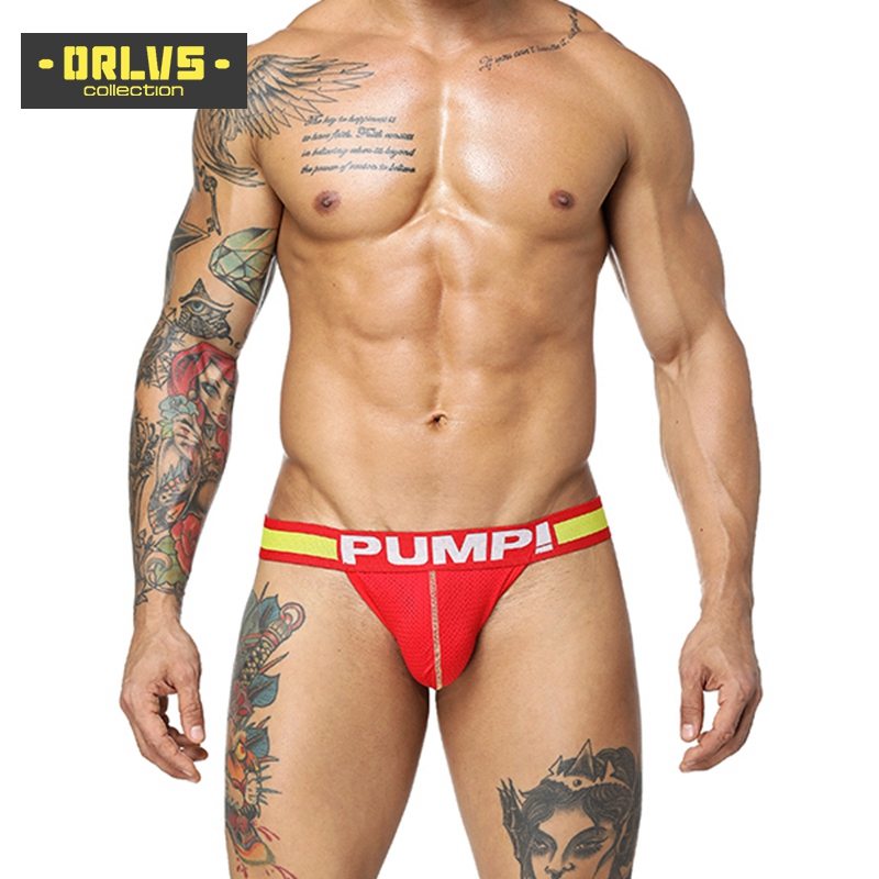 Quần lót lọt khe ORLVS PUMP H115 lưng thấp thoáng khí mau khô gợi cảm dành cho bạn nam