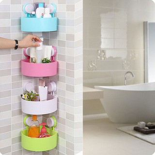 Kệ góc tam giác nhà tắm, nhà bếp hút chân không