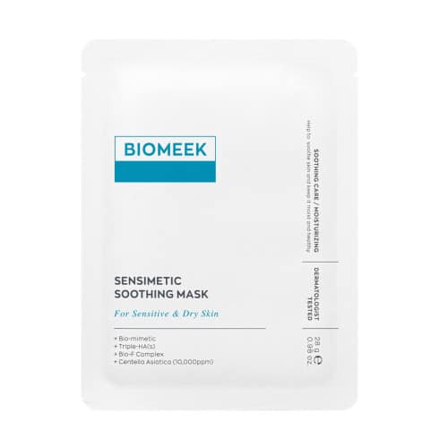 Mặt nạ làm mềm và cấp ẩm cho da Biomeek Sensimetic Soothing Mask 28g