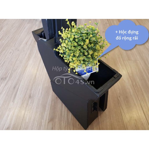 Hộp tỳ tay Fadil Kibbet loại 1490 liền khối, phiên bản V2 - Bệ tỳ tay chuẩn theo xe - Không khoan vít - Tự lắp được