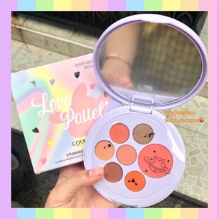 Bảng mắt love palette eye shadow
