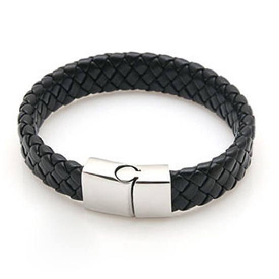 Vòng đeo tay giả da thời trang dành cho nam