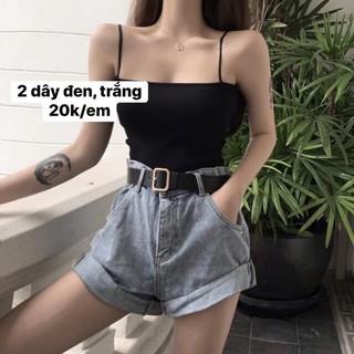 Combo 1 cặp áo 2 dây + 1 áo crt