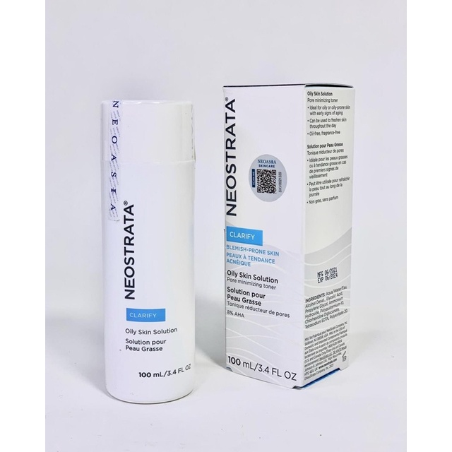 Dung dịch tẩy da chết hóa học AHA 8 Neostrata giúp giảm mụn đều màu da 100ml