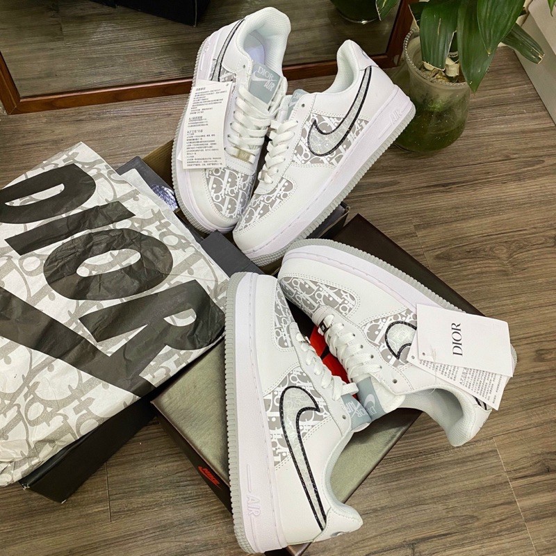 (Fullbox bill) Giày Airforce 1 Di ỏ hàng cao cấp