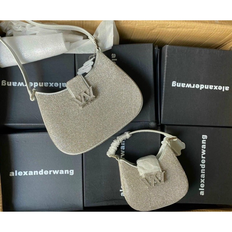 TÚI ĐEO CHÉO ALEX WANG HOBO-FULL BOX