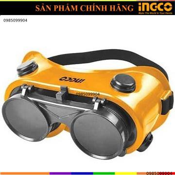 Kính hàn hai lớp trắng đen INGCO HSGW01