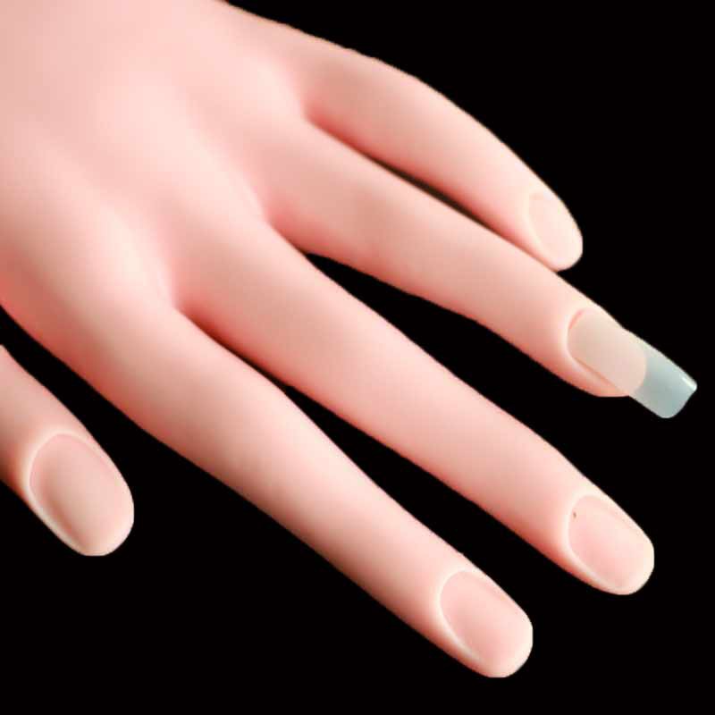 Bàn tay giả bằng silicon học nail