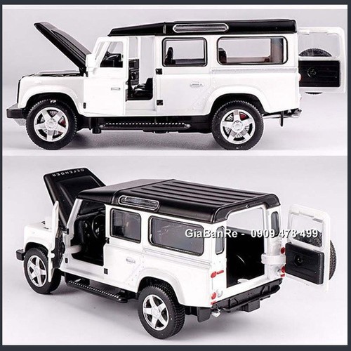 XE MÔ HÌNH KIM LOẠI TỈ LỆ 1:32 - LAND ROVER DEFENDER - 9772