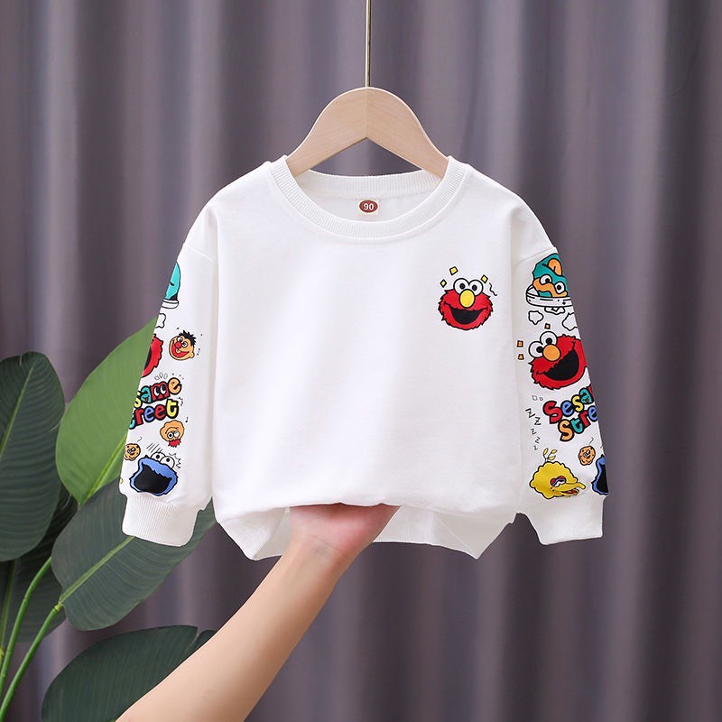 Áo dài tay cho bé KidsHouse Áo thu đông trẻ em chất nỉ da cá dày dặn mềm mịn ấm áp