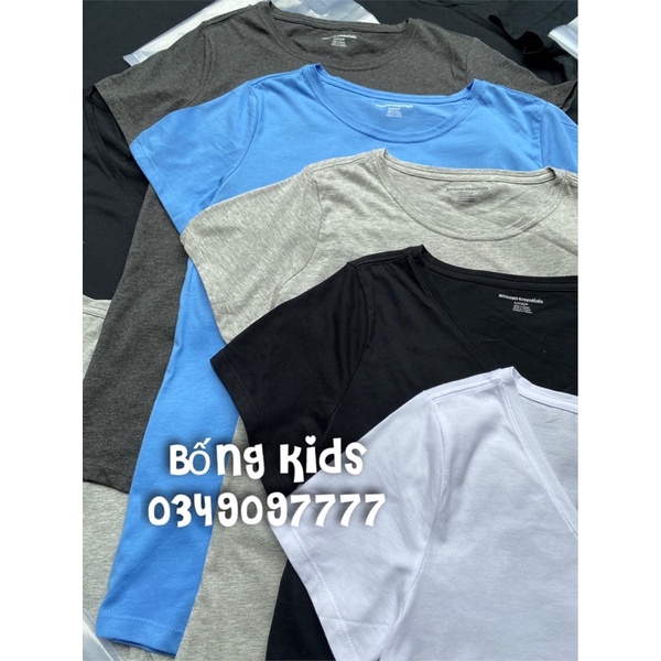 Áo Phông Nữ Basic Trơn AMZ