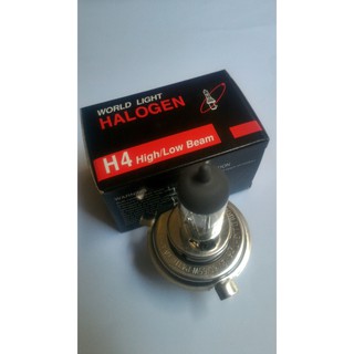 Bóng H4 12V 55/60W. Bóng đèn ô tô World Light. Chuyên các loại bóng halogen với giá sỉ