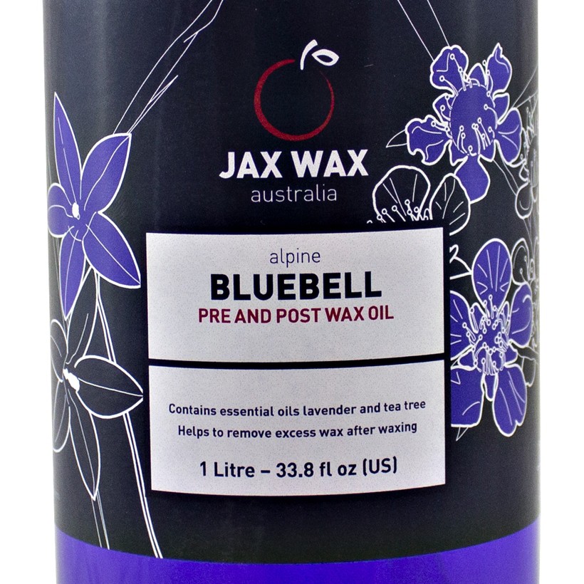 Dầu lau sáp tẩy lông Jax Wax Bluebell 1 lít