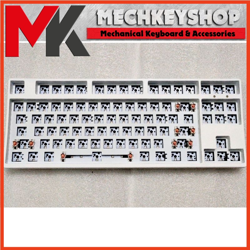 ✶✽◕Bộ kit bàn phím cơ Pila87 keymap VIA, hot swap xuôi, RGB