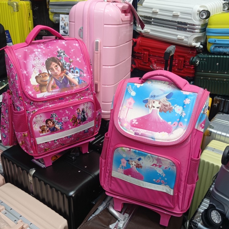 Balo cần kéo học sinh hãng Miti còn mấy chiếc cho bé gái shop sale lỗ thu vốn
