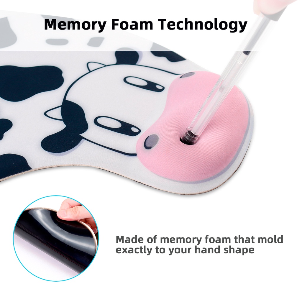 Tấm lót chuột bằng silicone hình động vật hoạt hình