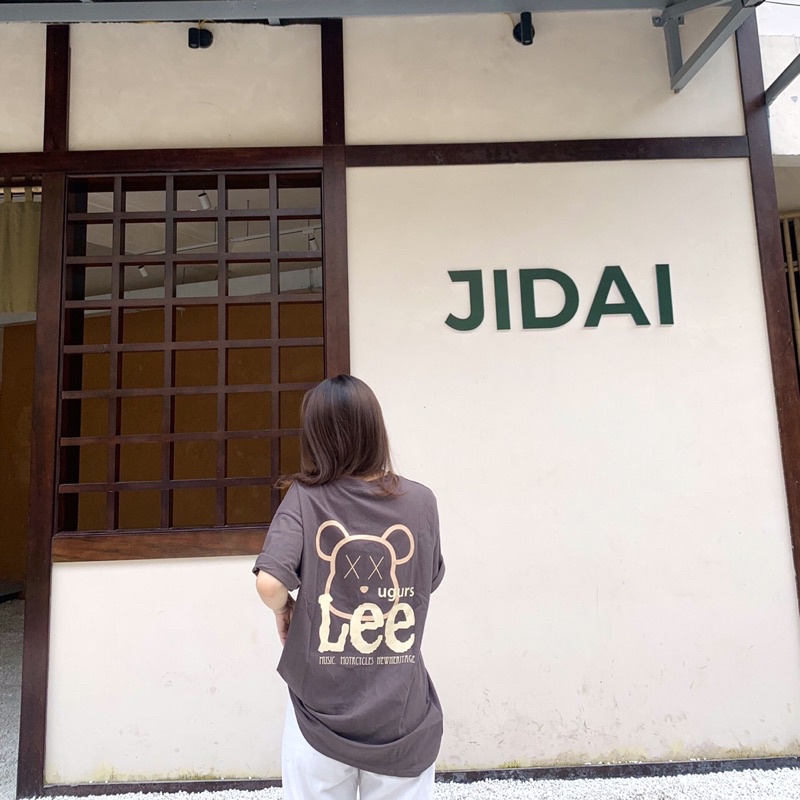 Áo Phông Nam Nữ 3158 In Hình Gấu Hai Mặt