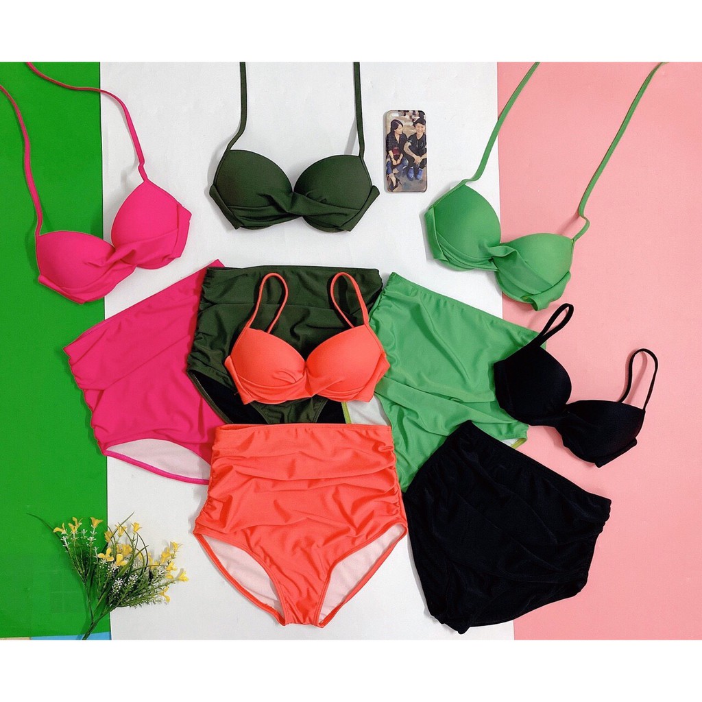 [Mã FAXANH245 giảm 10K đơn 50K] (Hàng cao cấp) Bikini Hai Mảnh Cạp Cao Freesize HANI126 | BigBuy360 - bigbuy360.vn