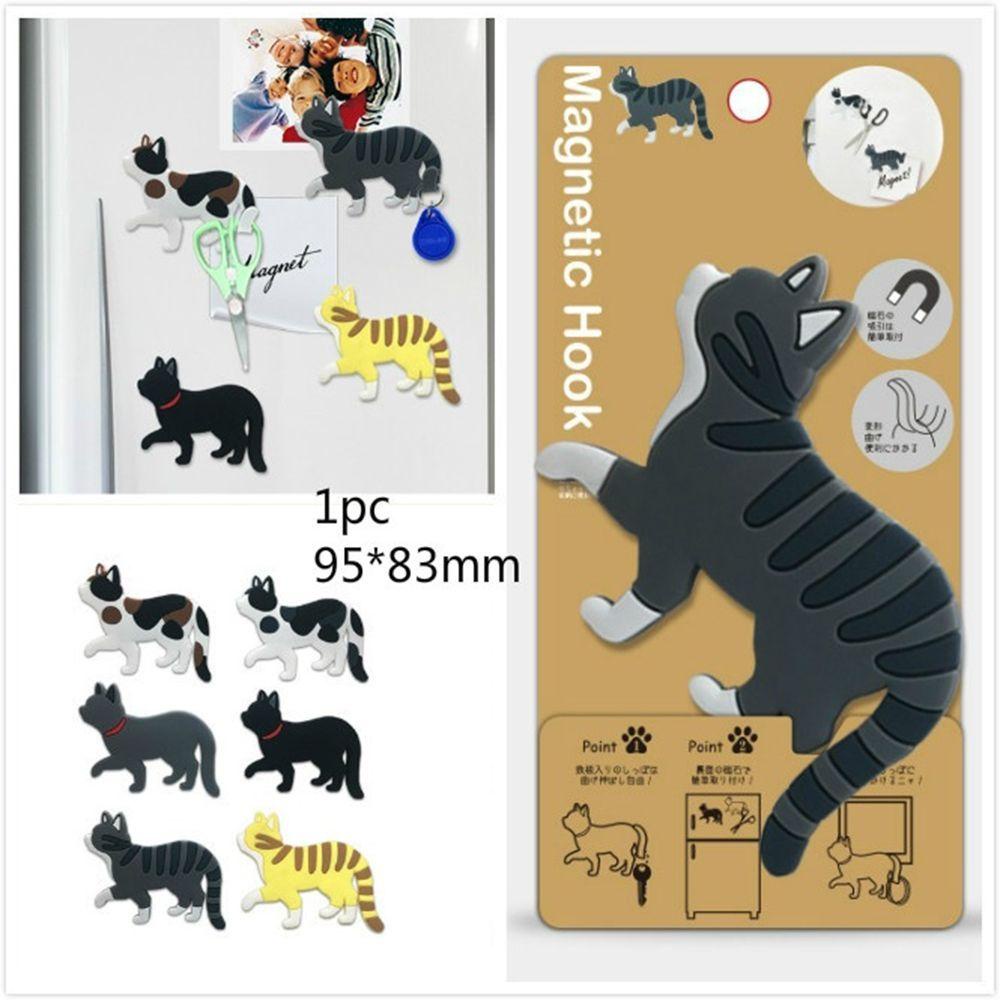 Decal Dán Tủ Lạnh Hình Mèo AUGUSTINA Dễ Thương