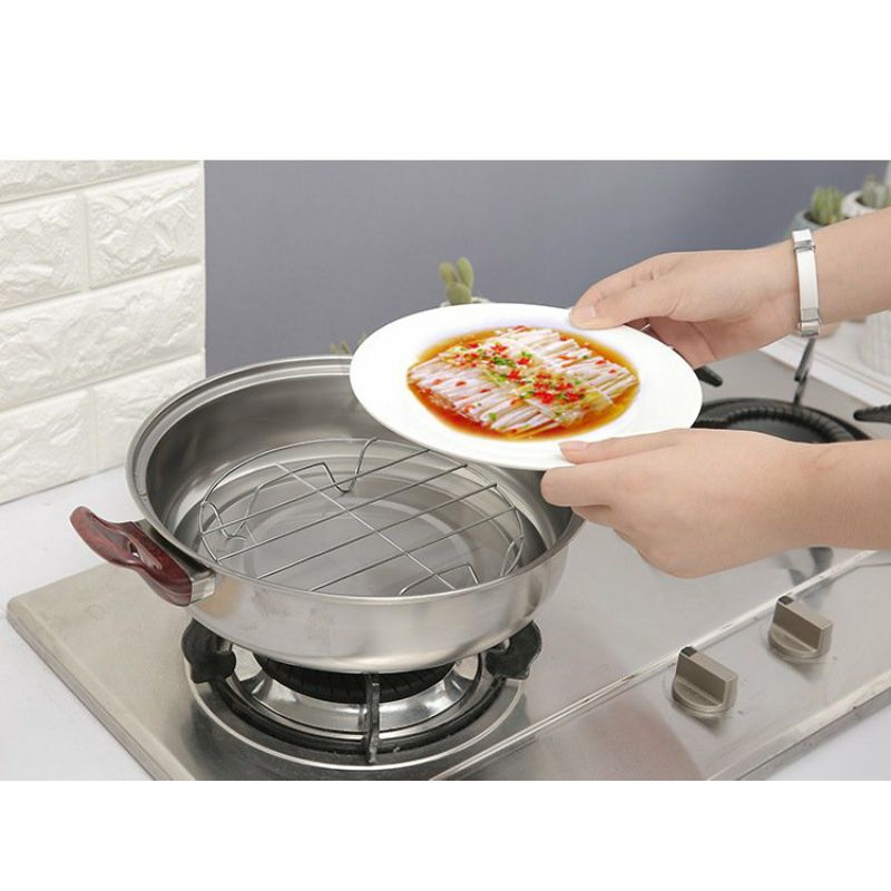 Rế hấp - giá hấp inox 304 tiện lợi