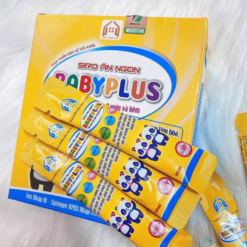 Siro ăn ngon BABYPLUS BABY PLUS cho trẻ biếng ăn , chậm lớn , chậm tăng cân