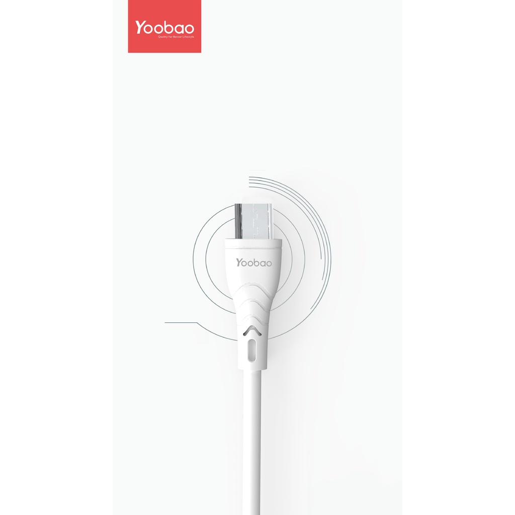 Dây cáp sạc USB Type C YOOBAO C6 Sạc ổn định dài 1m