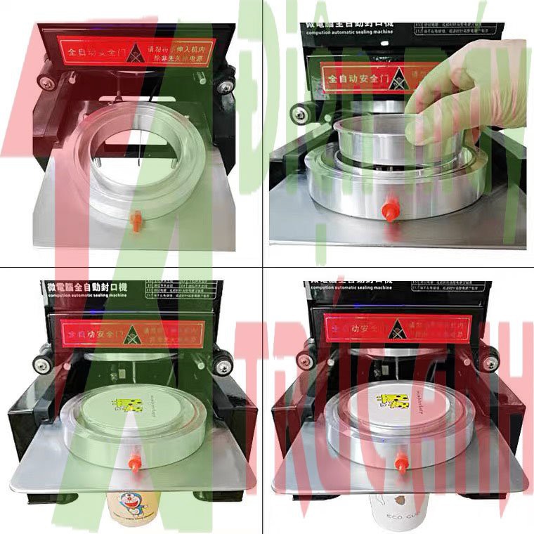 Vòng máy dập cốc nắp tim - cốc 300ml - Vòng hỗ trợ dao cắt