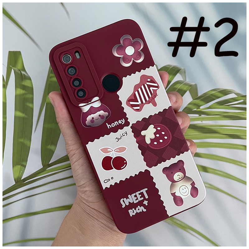 FOR SAMSUNG A50 A50S A30S A30 A20 A10 A01 CORE A7 2018 J7 J2 PRIME Cherry soft case