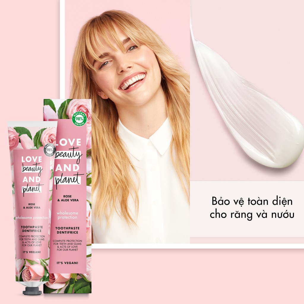 [HB GIFT] Kem đánh răng Love Beauty And Planet bảo vệ toàn diện 75ml