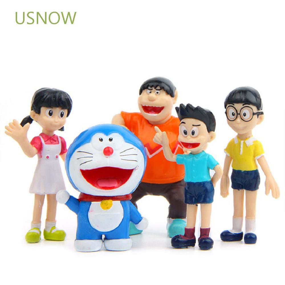 NOBITA NOBI Set 5 Mô Hình Nhân Vật Phim Doraemon Dễ Thương