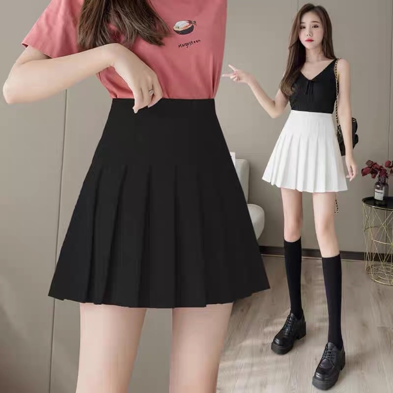 Chân váy tennis ngắn xếp ly thời trang nữ hàng Quảng Châu cao cấp | BigBuy360 - bigbuy360.vn