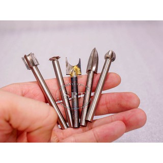 Bộ 5 Mũi Phá Gỗ 6x12 Mũi Lũa Cây Bonsai