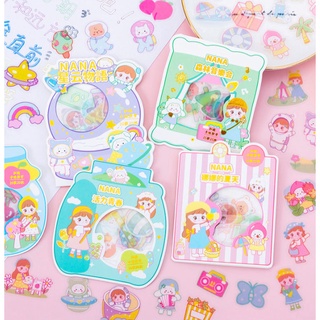 😍😍😍 Sticker vỉ bé gái Nana 😍😍😍