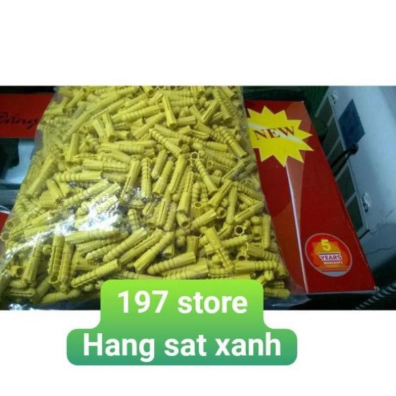 Bịch 1 kg nở nhựa vàng tắc kê vàng chuyên dùng khoan mũi khoan 8 ly