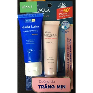 Kem Chống nắng Sunplay Skin Aqua Silky White SPF50+, PA++++