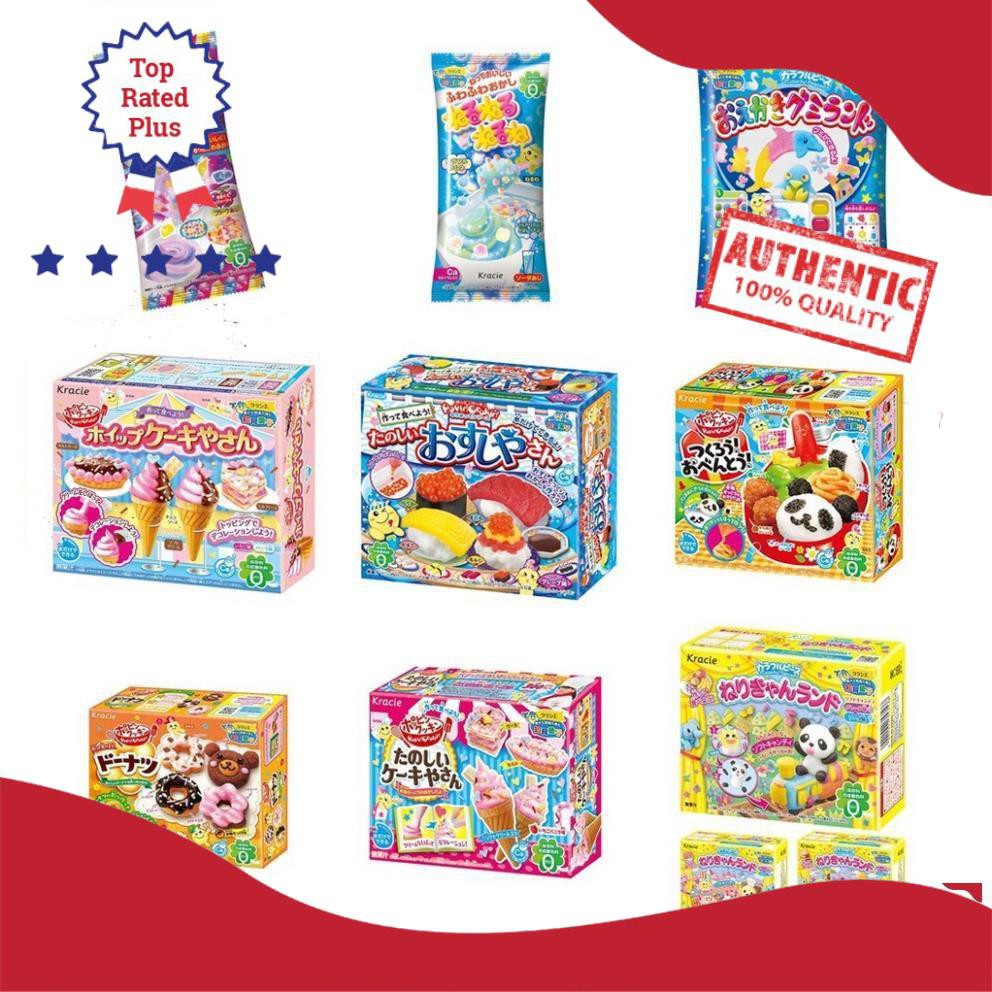 Tổng hợp Popin Cookin Đồ chơi nấu ăn Nhật Bản - Sushi,Donut, Bento,làm kẹo PIPISHOP