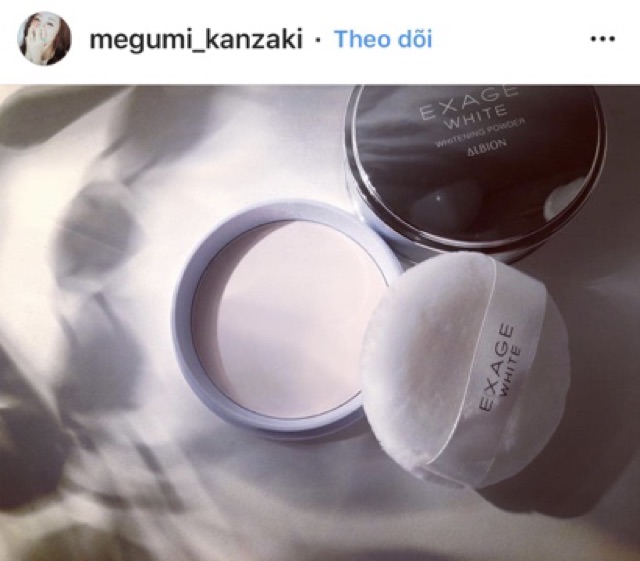 - ALBION- phấn DƯỠNG ẩm hút dầu Exage White