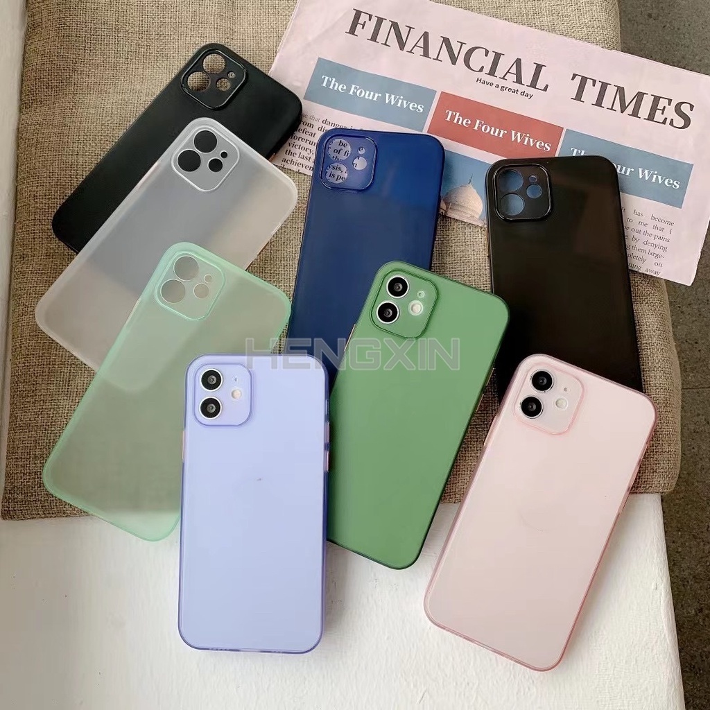 Ultra slim case suitable for iPhone x xs xr xsmax 11 11pro 11promax candy color 12 12pro 12promax 13 13pro 13promax transparent protective case