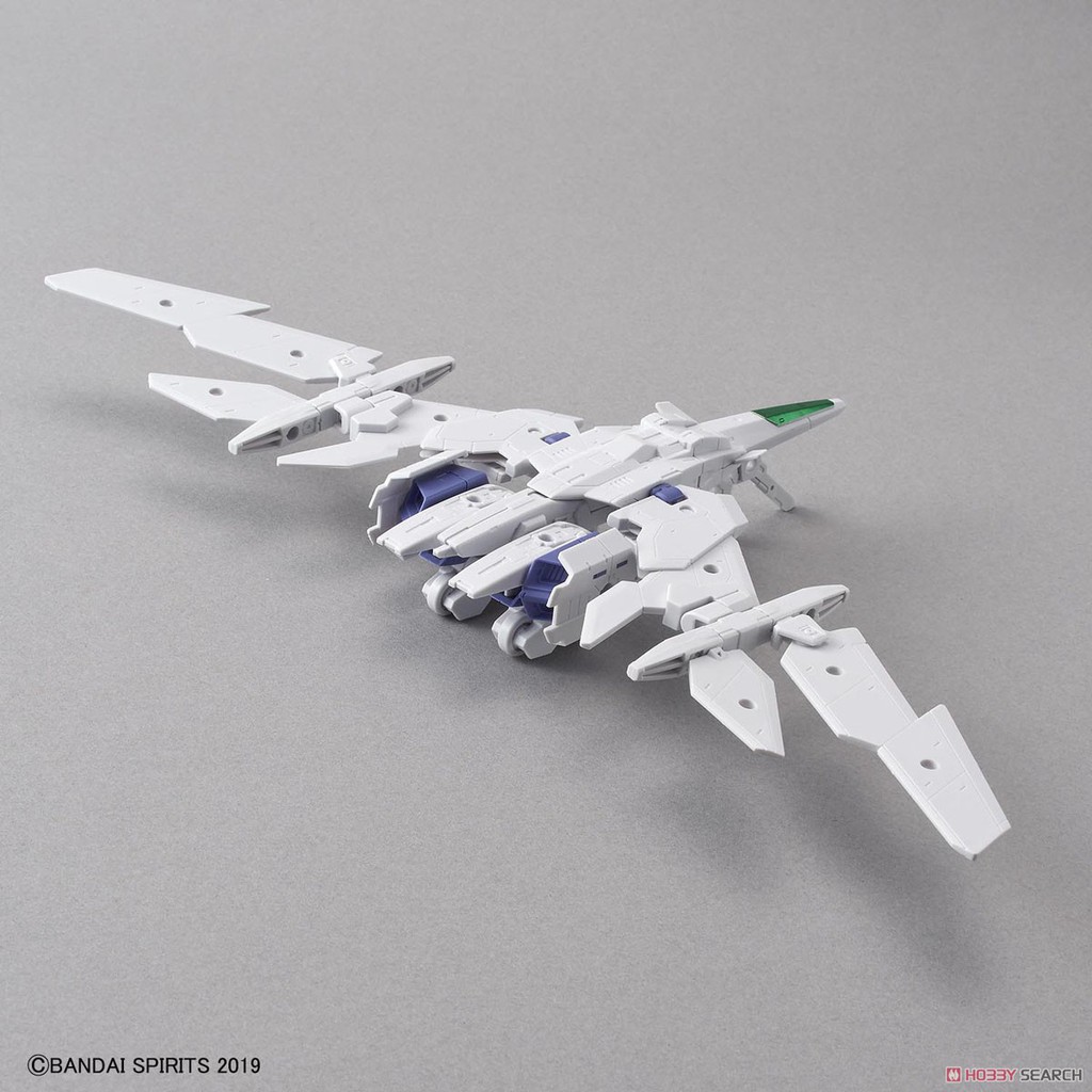 Mô Hình Lắp Ráp 30MM Extended Armament Vehicle Air Fighter Ver White 30 Minutes Missions Bandai Đồ Chơi Anime Nhật