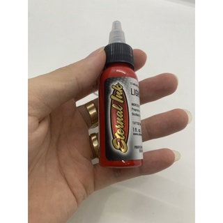 Mực xăm hình màu đỏ eternal 1oz
