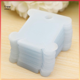 (Miễn Phí Giao Hàng) Bộ 100 Miếng Nhựa Cuộn Chỉ Thêu