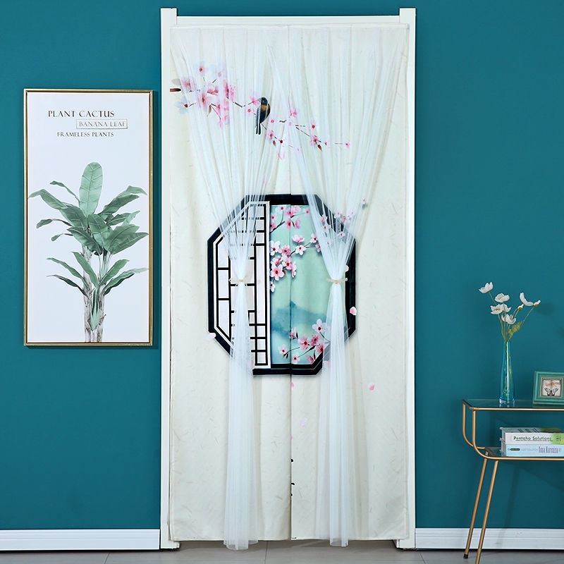 Rèm Cửa Phong Cách Trung Hoa Ngắn Bằng Vải Trang Trí Phòng Khách / Phòng Ngủ / Nhà Bếp